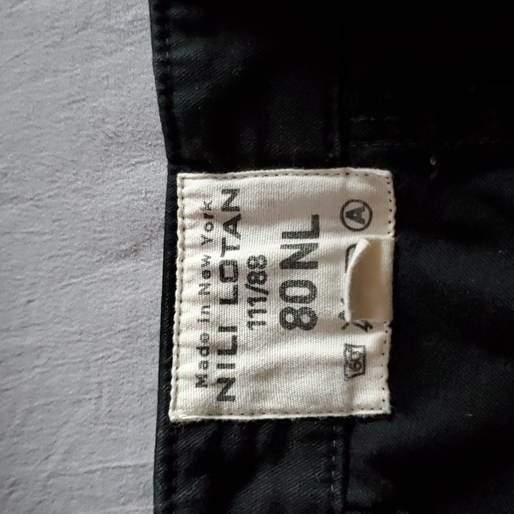 Nili lotan size 2 black ankle pant